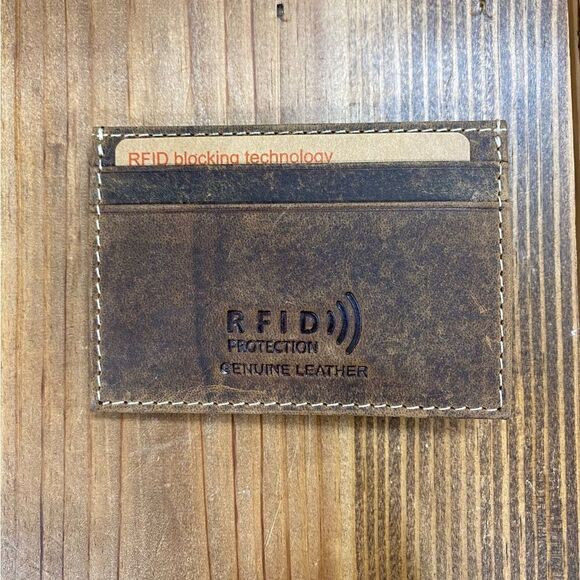 Khaki Brown Front Money Clip Wallet with Integrated Bottle Opener. - Picture 1 of 4